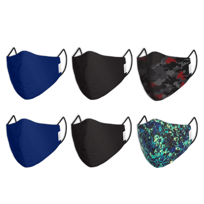 6-Pack Premium Reusable Cloth Face Mask - SM